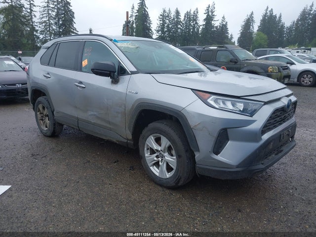 Toyota Rav4 Hybrid Le 2021 4T3LWRFV1MU019046 zdjęcie główne