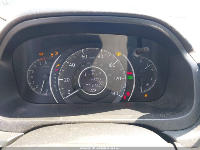 45111289 :رقم المزاد ، 5J6RM4H76DL021289 vin ، 2013 Honda Cr-v Ex-l مزاد بيع