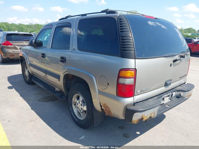 Продаж на аукціоні авто 2002 Chevrolet Tahoe Ls, vin: 1GNEK13Z52R134802, номер лоту: 45111294