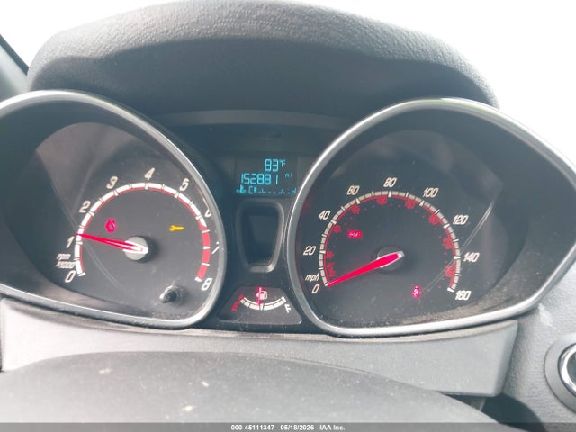 2016 Ford Fiesta St მანქანა იყიდება აუქციონზე, vin: 3FADP4GX3GM153704, აუქციონის ნომერი: 45111347