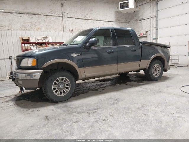45111351 :رقم المزاد ، 1FTRW08L22KD79014 vin ، 2002 Ford F-150 Lariat/xlt مزاد بيع