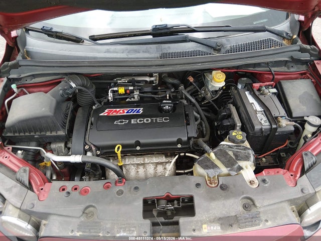 2012 Chevrolet Sonic 2lt მანქანა იყიდება აუქციონზე, vin: 1G1JC5SH6C4128471, აუქციონის ნომერი: 45111374