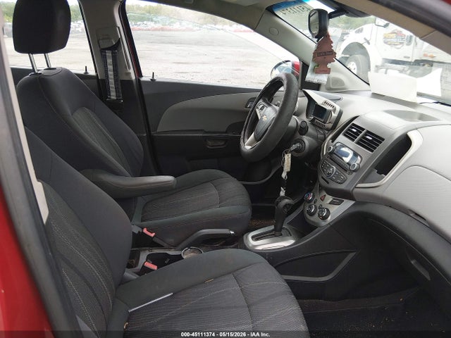 2012 Chevrolet Sonic 2lt მანქანა იყიდება აუქციონზე, vin: 1G1JC5SH6C4128471, აუქციონის ნომერი: 45111374