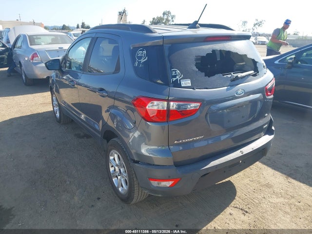 Продаж на аукціоні авто 2019 Ford Ecosport Se, vin: MAJ3S2GE1KC272357, номер лоту: 45111386