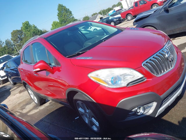 2015 Buick Encore Leather მანქანა იყიდება აუქციონზე, vin: KL4CJCSB1FB080930, აუქციონის ნომერი: 45111393
