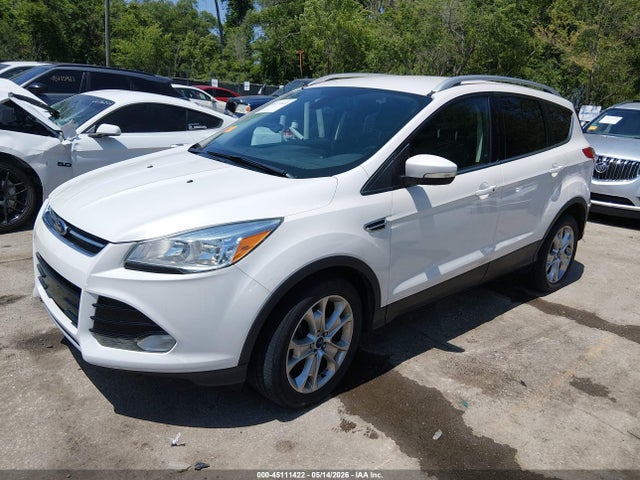 2014 Ford Escape Titanium მანქანა იყიდება აუქციონზე, vin: 1FMCU9J99EUD74136, აუქციონის ნომერი: 45111422