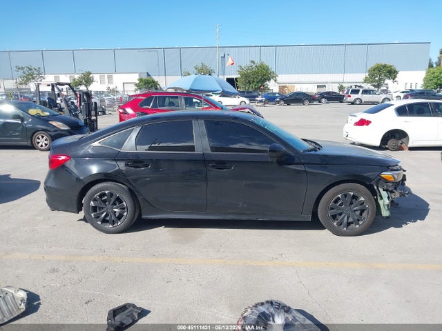 45111431 :رقم المزاد ، 2HGFE2F23NH584625 vin ، 2022 Honda Civic Lx مزاد بيع