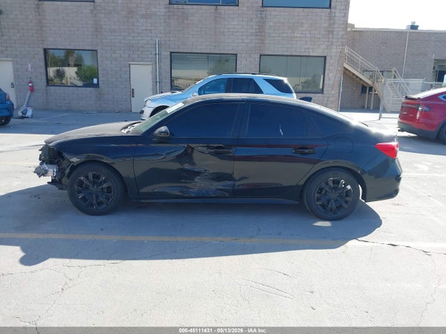 45111431 :رقم المزاد ، 2HGFE2F23NH584625 vin ، 2022 Honda Civic Lx مزاد بيع