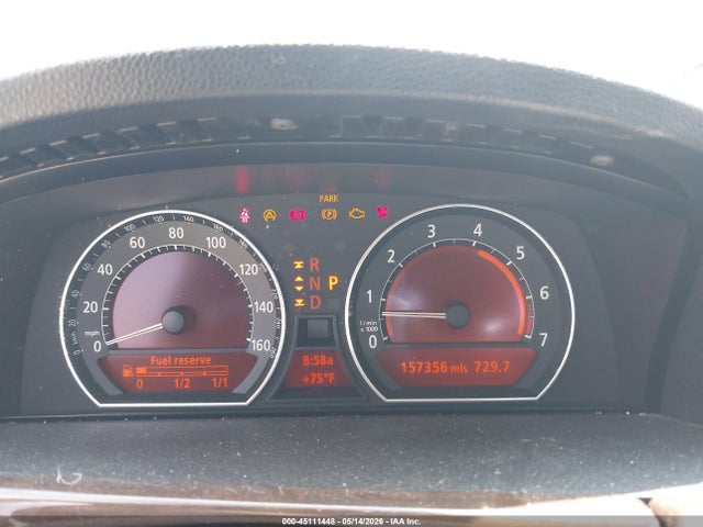 Aukcja sprzedaży 2008 Bmw 750i, vin: WBAHL83518DT14354, numer aukcji: 45111448