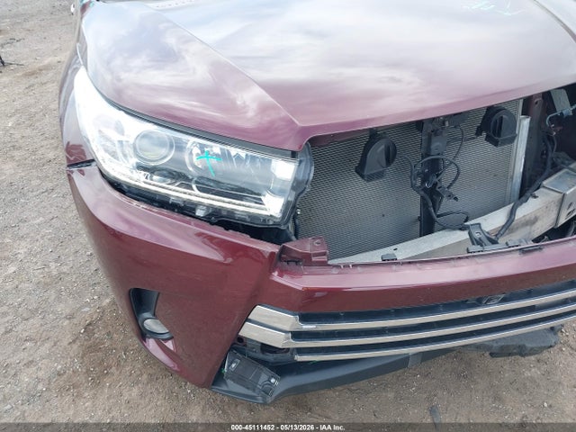 Продаж на аукціоні авто 2018 Toyota Highlander Limited Platinum, vin: 5TDDZRFH5JS819061, номер лоту: 45111452