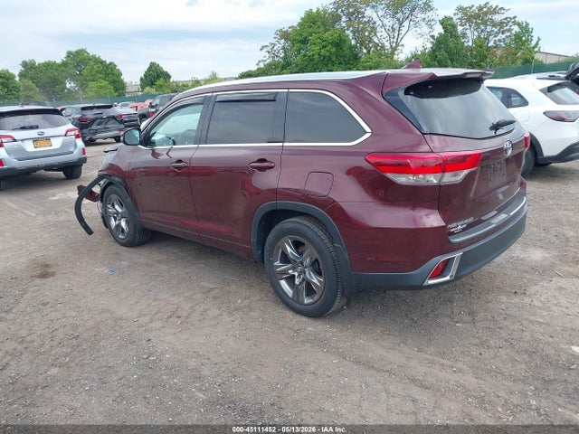 Продаж на аукціоні авто 2018 Toyota Highlander Limited Platinum, vin: 5TDDZRFH5JS819061, номер лоту: 45111452