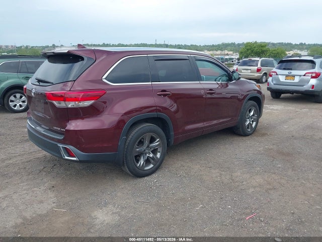 Продаж на аукціоні авто 2018 Toyota Highlander Limited Platinum, vin: 5TDDZRFH5JS819061, номер лоту: 45111452