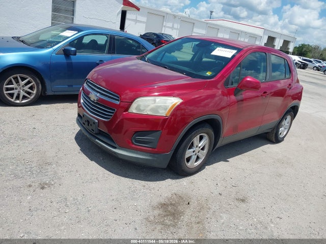 2015 Chevrolet Trax 1ls მანქანა იყიდება აუქციონზე, vin: KL7CJKSB9FB105523, აუქციონის ნომერი: 45111544