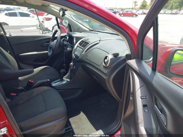 2015 Chevrolet Trax 1ls მანქანა იყიდება აუქციონზე, vin: KL7CJKSB9FB105523, აუქციონის ნომერი: 45111544