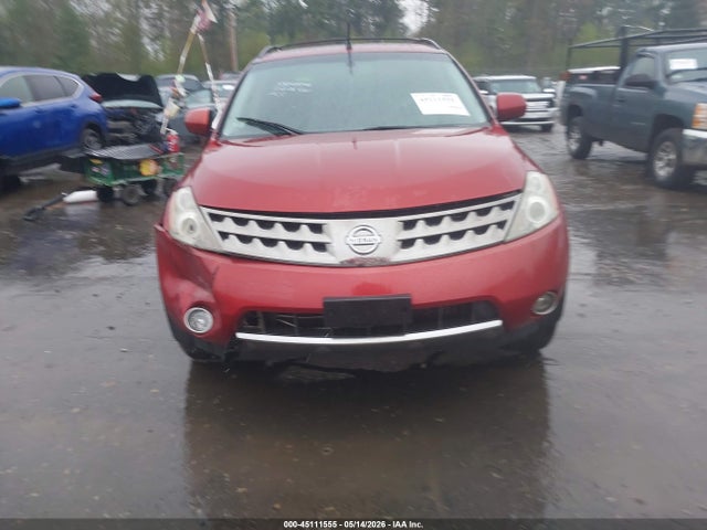 Aukcja sprzedaży 2007 Nissan Murano Sl, vin: JN8AZ08W07W661719, numer aukcji: 45111555