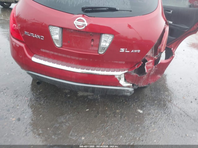Aukcja sprzedaży 2007 Nissan Murano Sl, vin: JN8AZ08W07W661719, numer aukcji: 45111555