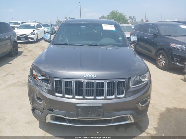 Продаж на аукціоні авто 2014 Jeep Grand Cherokee Limited, vin: 1C4RJEBTXEC274224, номер лоту: 45111562