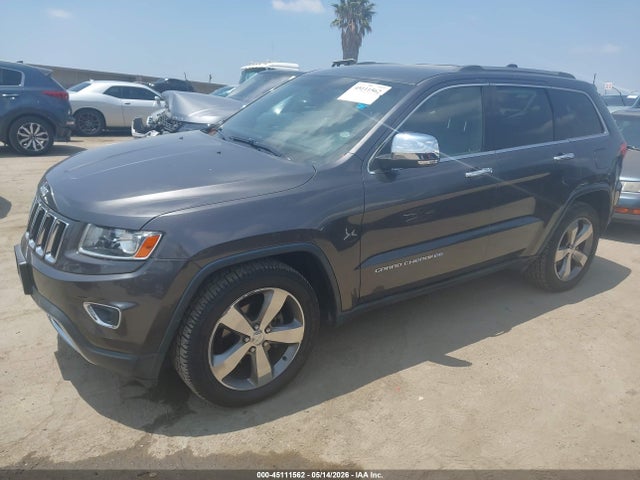 Продаж на аукціоні авто 2014 Jeep Grand Cherokee Limited, vin: 1C4RJEBTXEC274224, номер лоту: 45111562