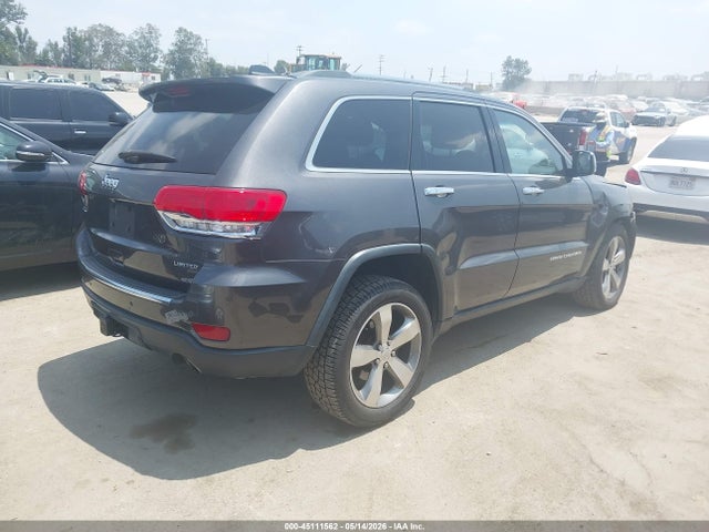 Продаж на аукціоні авто 2014 Jeep Grand Cherokee Limited, vin: 1C4RJEBTXEC274224, номер лоту: 45111562