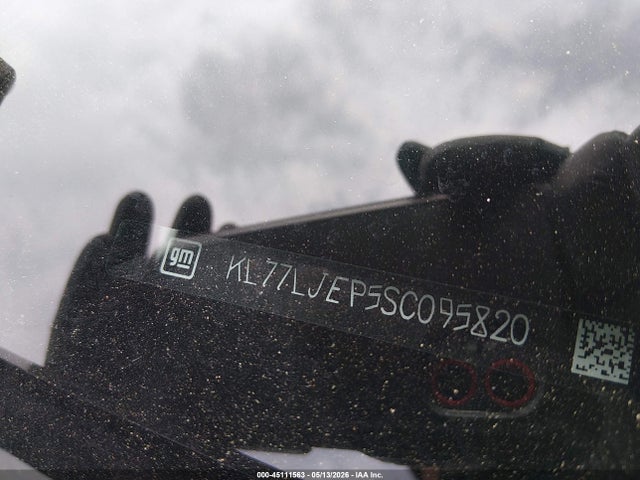 Aukcja sprzedaży 2025 Chevrolet Trax Fwd 2rs, vin: KL77LJEP5SC095820, numer aukcji: 45111563