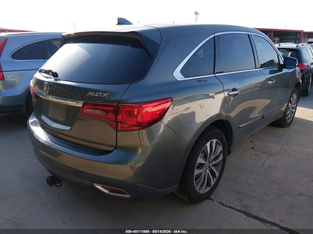 Продажа на аукционе авто 2014 Acura Mdx Technology Package, vin: 5FRYD3H48EB013988, номер лота: 45111569