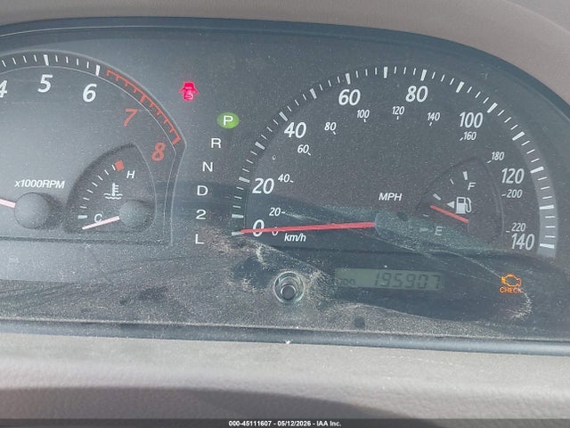 Продаж на аукціоні авто 2002 Toyota Camry Le, vin: 4T1BE32K32U084395, номер лоту: 45111607