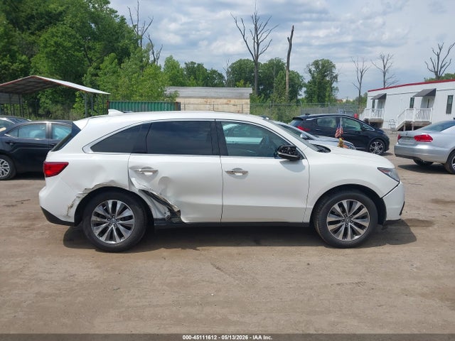 Aukcja sprzedaży 2014 Acura Mdx Technology Package, vin: 5FRYD4H49EB009373, numer aukcji: 45111612