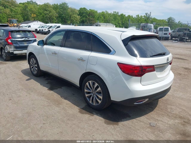 Aukcja sprzedaży 2014 Acura Mdx Technology Package, vin: 5FRYD4H49EB009373, numer aukcji: 45111612