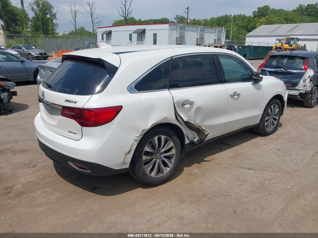 Aukcja sprzedaży 2014 Acura Mdx Technology Package, vin: 5FRYD4H49EB009373, numer aukcji: 45111612
