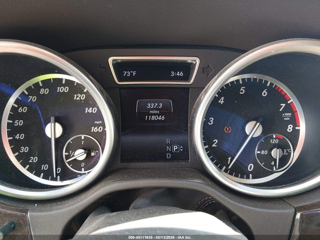 Aukcja sprzedaży 2014 Mercedes-benz Ml 350, vin: 4JGDA5JB0EA409107, numer aukcji: 45111635