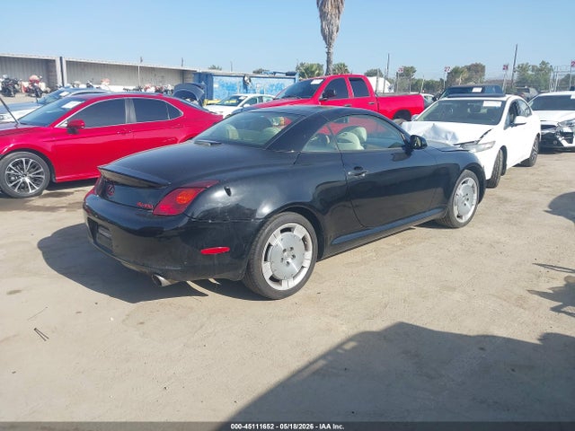 Aukcja sprzedaży 2005 Lexus Sc 430, vin: JTHFN48Y550062819, numer aukcji: 45111652