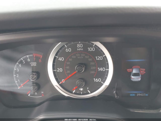 45111680 :رقم المزاد ، 5YFS4MCE0NP122902 vin ، 2022 Toyota Corolla Se Nightshade Edition مزاد بيع