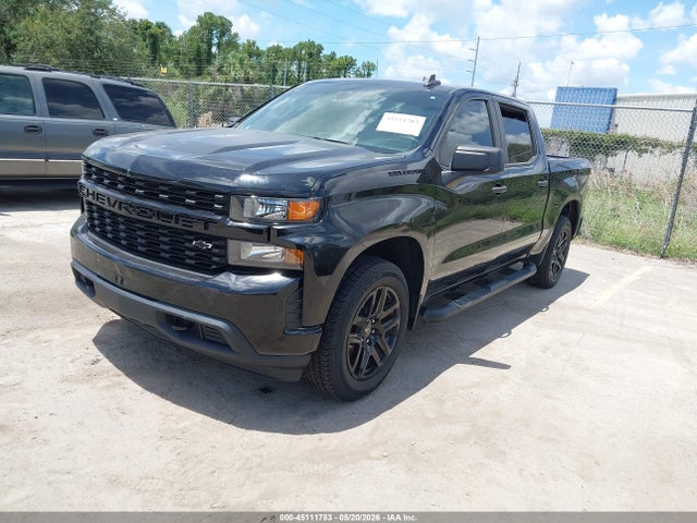 Продаж на аукціоні авто 2021 Chevrolet Silverado 1500 4wd  Short Bed Custom, vin: 1GCPYBEK4MZ391989, номер лоту: 45111783