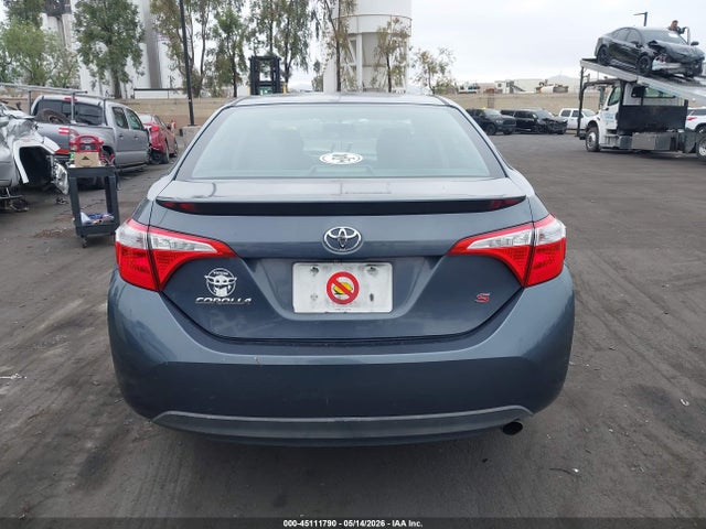 45111790 :رقم المزاد ، 5YFBURHE2FP297093 vin ، 2015 Toyota Corolla S Plus مزاد بيع