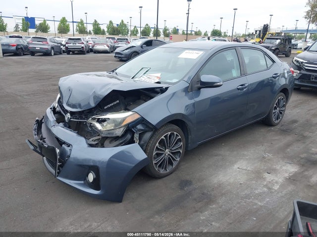 45111790 :رقم المزاد ، 5YFBURHE2FP297093 vin ، 2015 Toyota Corolla S Plus مزاد بيع