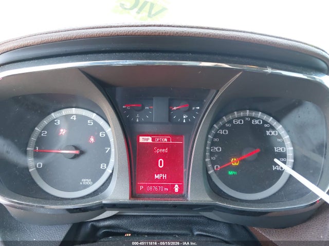 Aukcja sprzedaży 2014 Gmc Terrain Slt-1, vin: 2GKALSEK5E6118629, numer aukcji: 45111816