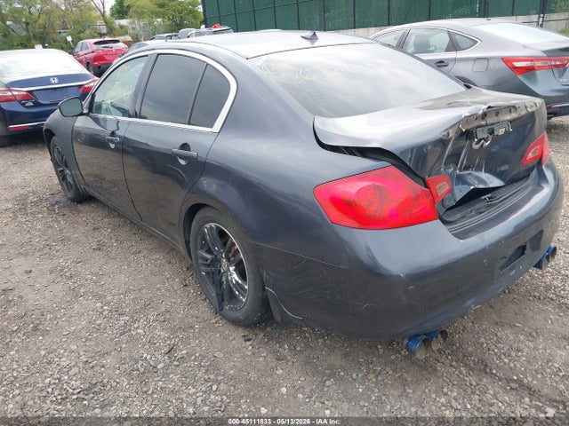 45111833 :رقم المزاد ، JN1CV6AR5BM353315 vin ، 2011 Infiniti G37x مزاد بيع