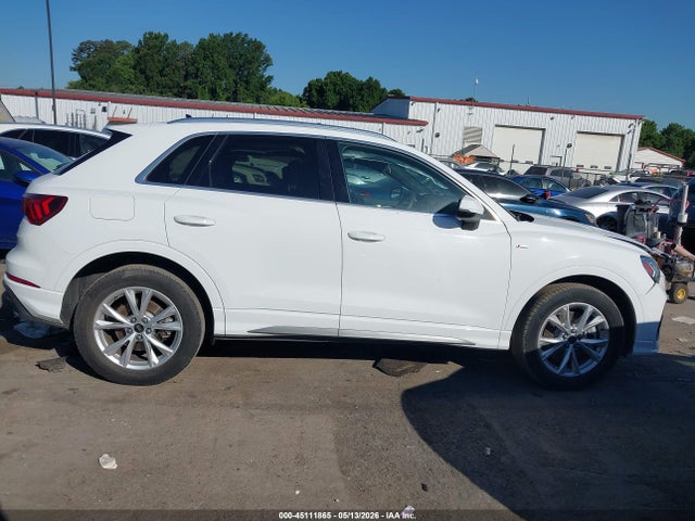 Продаж на аукціоні авто 2025 Audi Q3 Premium 45 Tfsi S Line Quattro Tiptronic, vin: WA1DECF35S1053774, номер лоту: 45111865