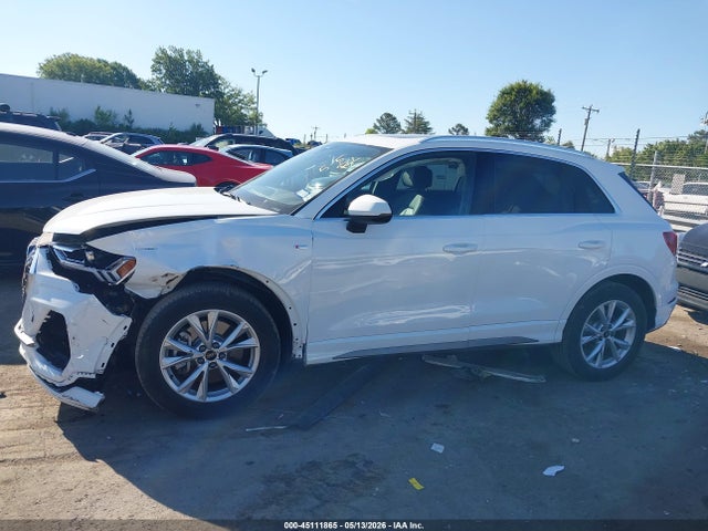 Продаж на аукціоні авто 2025 Audi Q3 Premium 45 Tfsi S Line Quattro Tiptronic, vin: WA1DECF35S1053774, номер лоту: 45111865