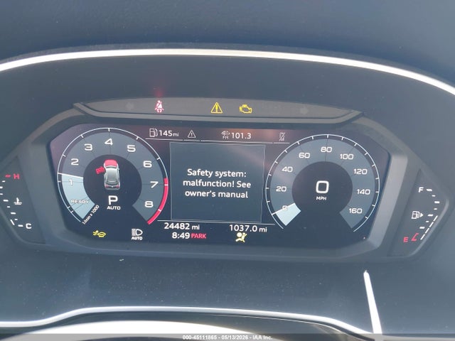 Продаж на аукціоні авто 2025 Audi Q3 Premium 45 Tfsi S Line Quattro Tiptronic, vin: WA1DECF35S1053774, номер лоту: 45111865