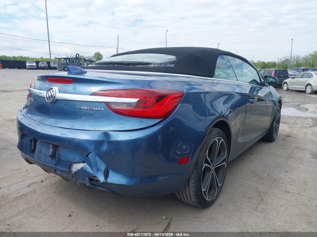 2016 Buick Cascada მანქანა იყიდება აუქციონზე, vin: W04WV3N58GG060394, აუქციონის ნომერი: 45111875