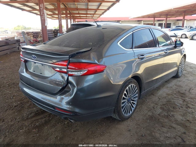 Ford Fusion Hybrid Titanium 2017 3FA6P0RU9HR188076 Image 4
