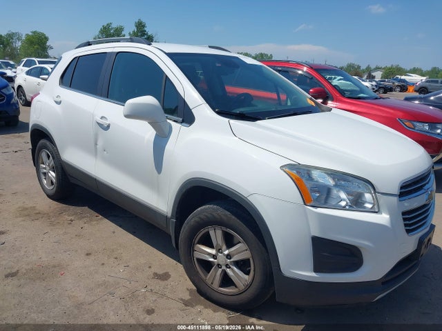 2016 Chevrolet Trax Lt მანქანა იყიდება აუქციონზე, vin: 3GNCJPSB5GL262375, აუქციონის ნომერი: 45111898