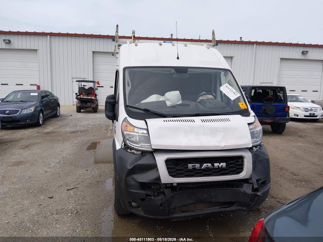 Продаж на аукціоні авто 2021 Ram Promaster 1500 High Roof 136 Wb, vin: 3C6LRVBG2ME516312, номер лоту: 45111903