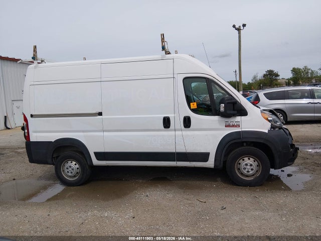 Продаж на аукціоні авто 2021 Ram Promaster 1500 High Roof 136 Wb, vin: 3C6LRVBG2ME516312, номер лоту: 45111903