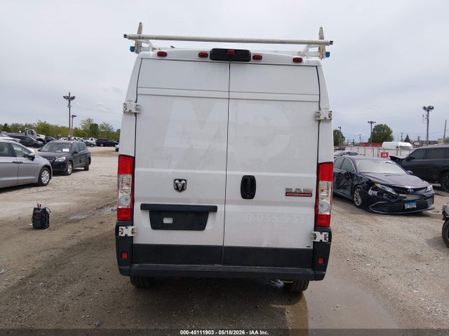 Продаж на аукціоні авто 2021 Ram Promaster 1500 High Roof 136 Wb, vin: 3C6LRVBG2ME516312, номер лоту: 45111903
