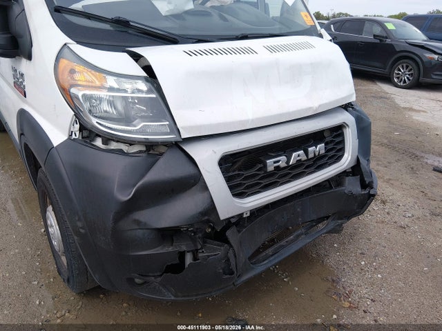 Продаж на аукціоні авто 2021 Ram Promaster 1500 High Roof 136 Wb, vin: 3C6LRVBG2ME516312, номер лоту: 45111903