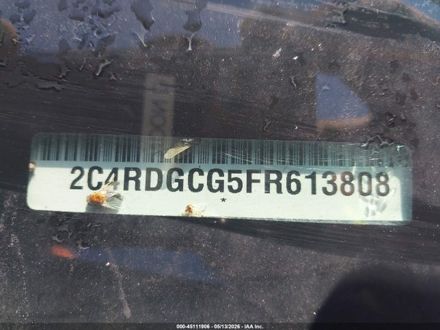 Продаж на аукціоні авто 2015 Dodge Grand Caravan Sxt, vin: 2C4RDGCG5FR613808, номер лоту: 45111906