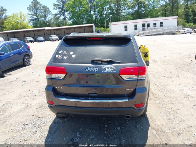 Продаж на аукціоні авто 2016 Jeep Grand Cherokee Limited, vin: 1C4RJFBGXGC405986, номер лоту: 45111907