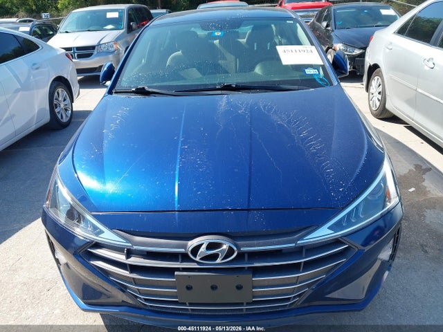2019 Hyundai Elantra Se მანქანა იყიდება აუქციონზე, vin: 5NPD74LF4KH496317, აუქციონის ნომერი: 45111924